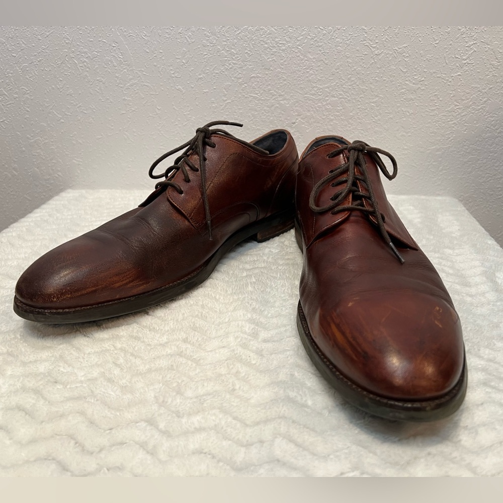 Cole Haan Lewis Grand Plain Toe Oxford Brown Men’s Size 11 M